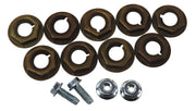 1967-1968 Mustang Dash Bezel Mounting Kit - 13 pieces - For Original Ford only - CA-MA16906-Classic-Auto-Store-Online