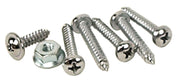 1967-1968 Mustang Instrument Bezel Screw & Nut Kit - 7 pieces - CA-MA16909-Classic-Auto-Store-Online