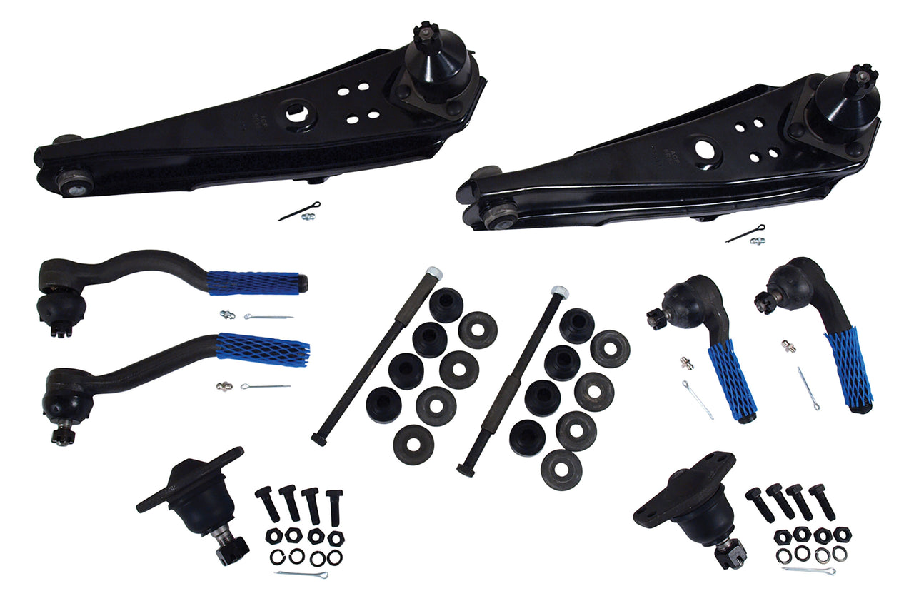 1965-1966 Mustang Front Suspension Rebuild Kit - Standard - Power Steering & 8 Cyl - CA-MA17003-Classic-Auto-Store-Online