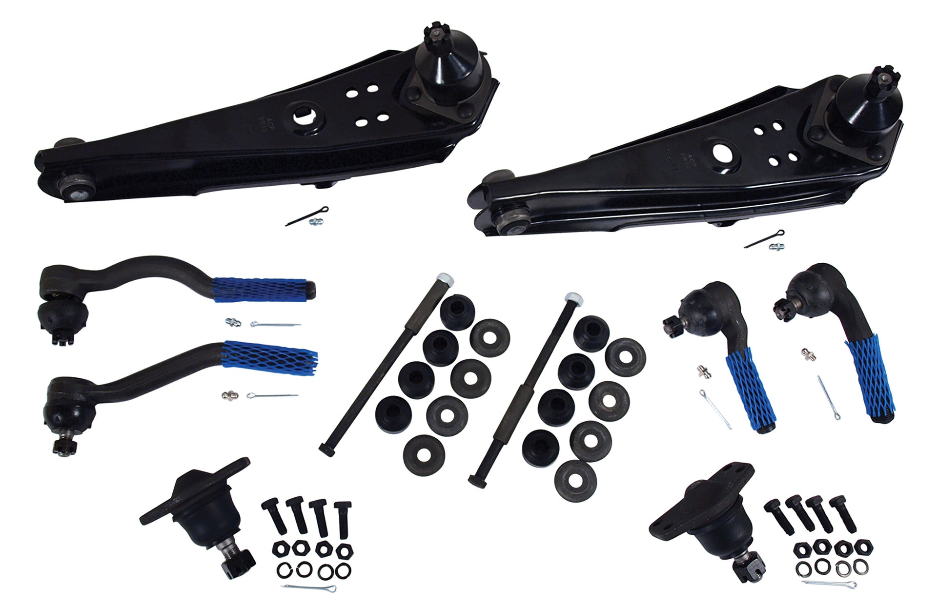 1965-1966 Mustang Front Suspension Rebuild Kit - Standard - Power Steering & 8 Cyl - CA-MA17003-Classic-Auto-Store-Online