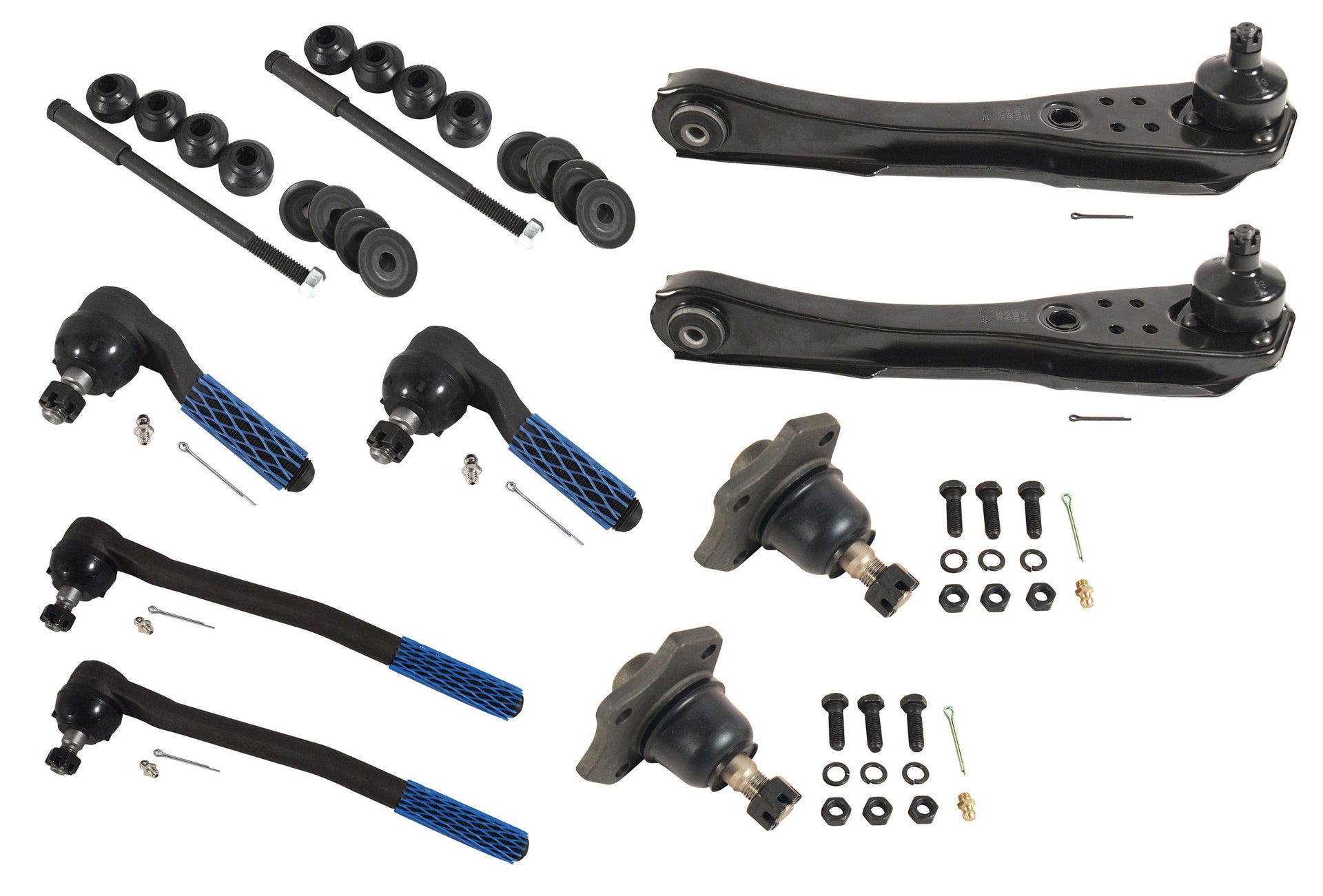 1967-1967 Mustang Front Suspension Rebuild Kit - Standard - 3 Bolt Upper Ball Joint - CA-MA17004-Classic-Auto-Store-Online