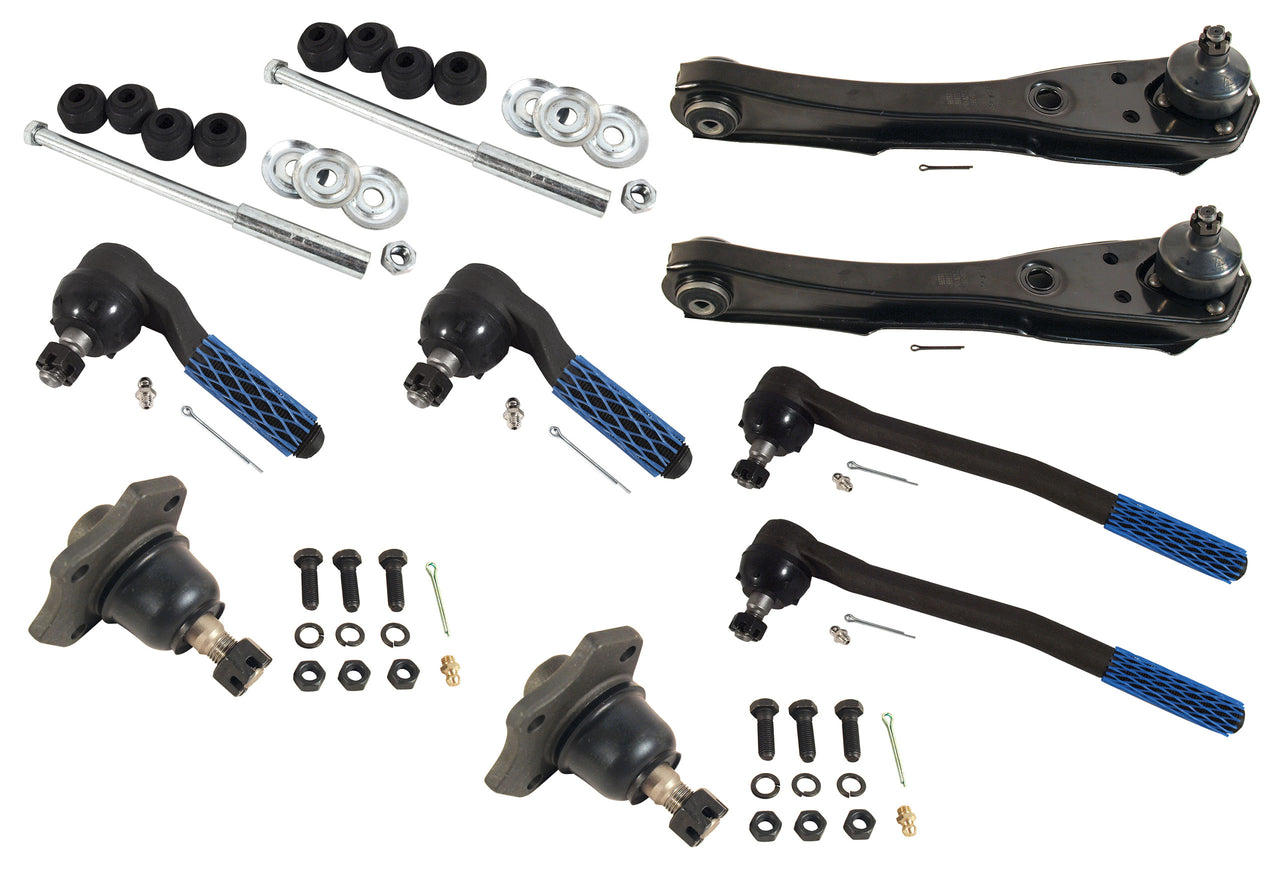 1968-1969 Mustang Front Suspension Rebuild Kit - Standard - 3 Bolt Upper Ball Joint - CA-MA17006-Classic-Auto-Store-Online