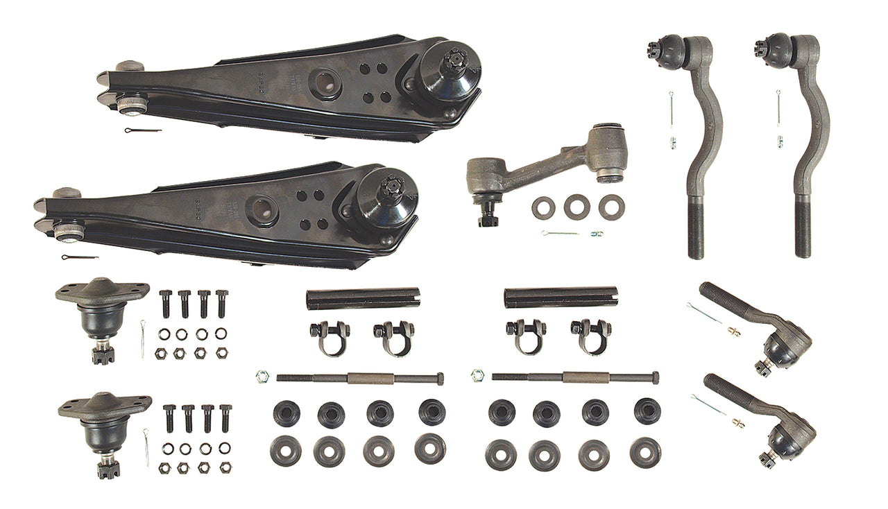 1965-1966 Mustang Front Suspension Rebuild Kit - Deluxe - Manual Steering & 8 Cyl - CA-MA17012-Classic-Auto-Store-Online