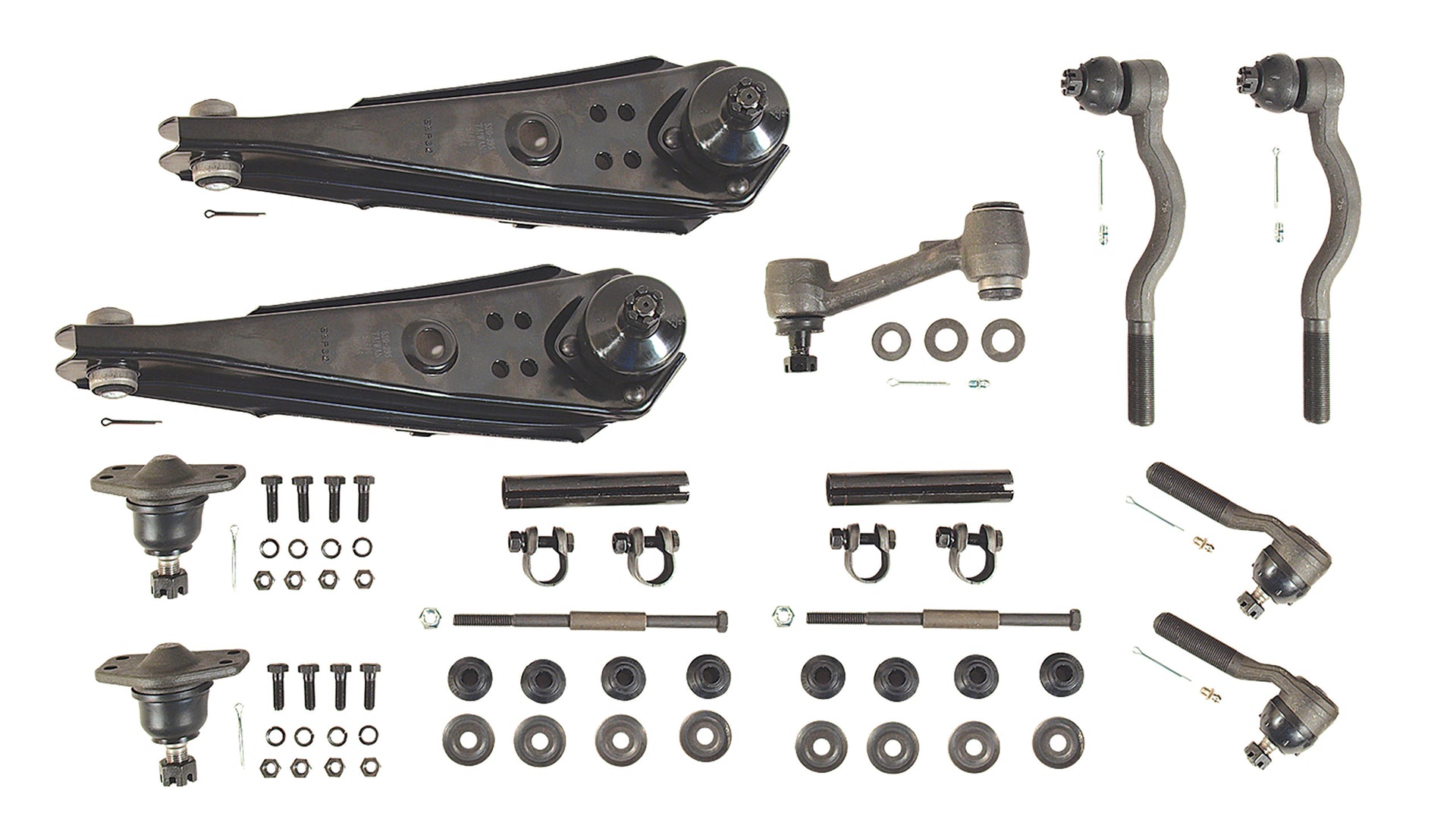 1965-1966 Mustang Front Suspension Rebuild Kit - Deluxe - Manual Steering & 8 Cyl - CA-MA17012-Classic-Auto-Store-Online