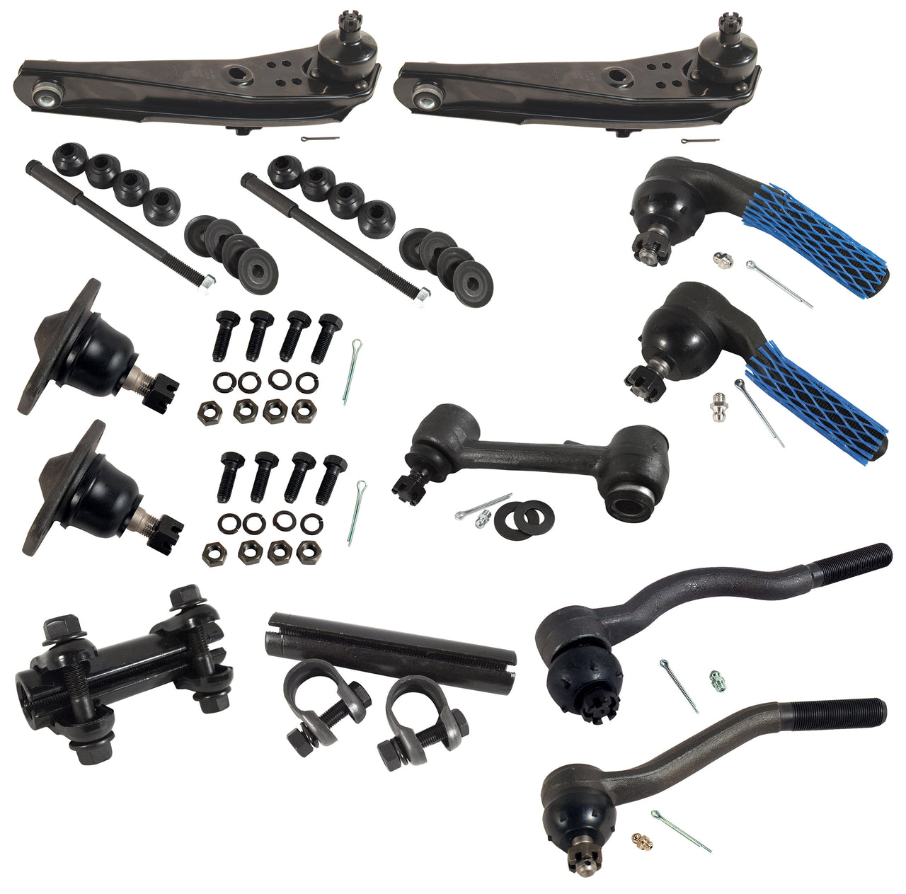 1965-1966 Mustang Front Suspension Rebuild Kit - Deluxe - Power Steering & 8 Cyl - CA-MA17013-Classic-Auto-Store-Online