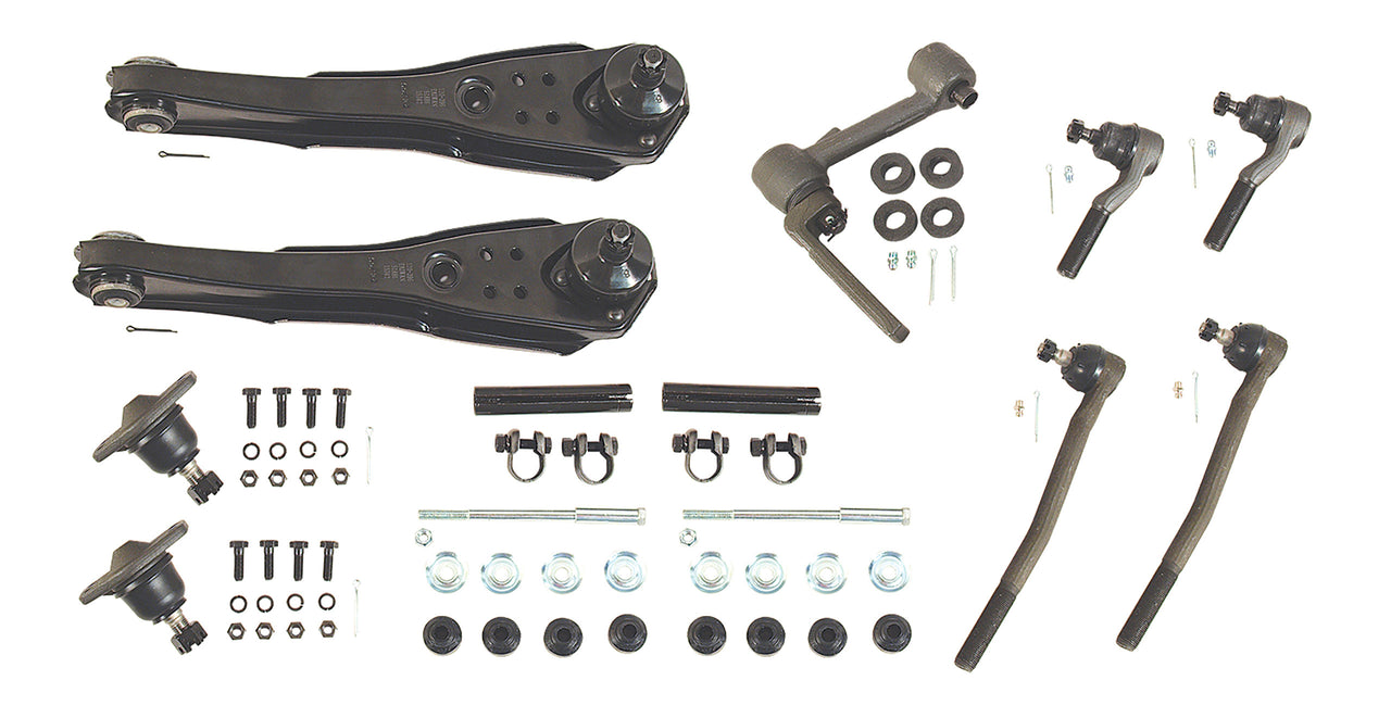 1967-1967 Mustang Front Suspension Rebuild Kit - Deluxe - 4 Bolt Upper Ball Joint - CA-MA17015-Classic-Auto-Store-Online