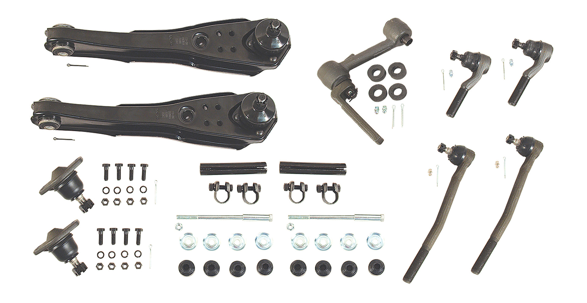 1967-1967 Mustang Front Suspension Rebuild Kit - Deluxe - 4 Bolt Upper Ball Joint - CA-MA17015-Classic-Auto-Store-Online