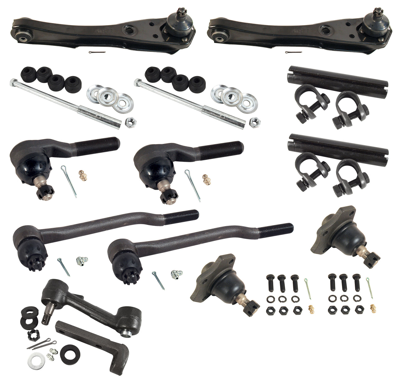 1971-1973 Mustang Front Suspension Rebuild Kit - Deluxe - CA-MA17019-Classic-Auto-Store-Online