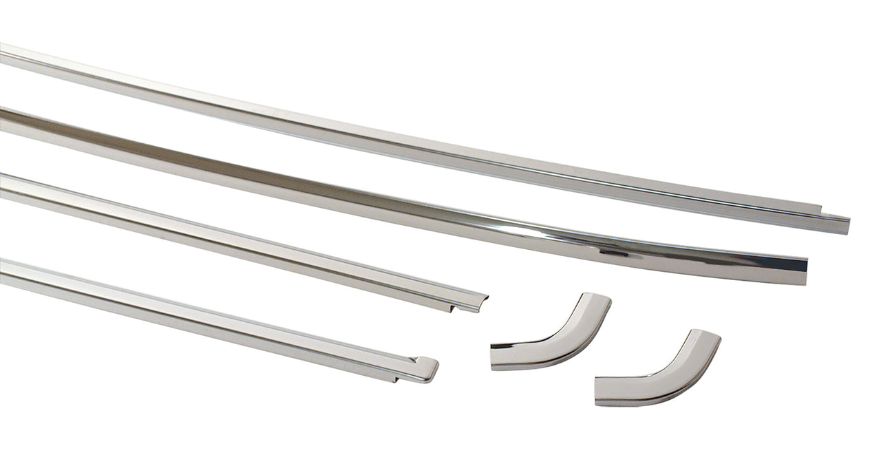 1964-1966 Mustang Rear Window Molding Set - 6 pieces - Coupe - CA-MA17151-Classic-Auto-Store-Online