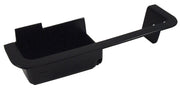 1970-1970 Mustang Deluxe Door Panel Armrest Cup - Black Metal - Left Hand - CA-MA18448-Classic-Auto-Store-Online