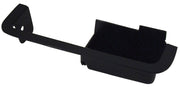 1970-1970 Mustang Deluxe Door Panel Armrest Cup - Black Metal - Right Hand - CA-MA18449-Classic-Auto-Store-Online