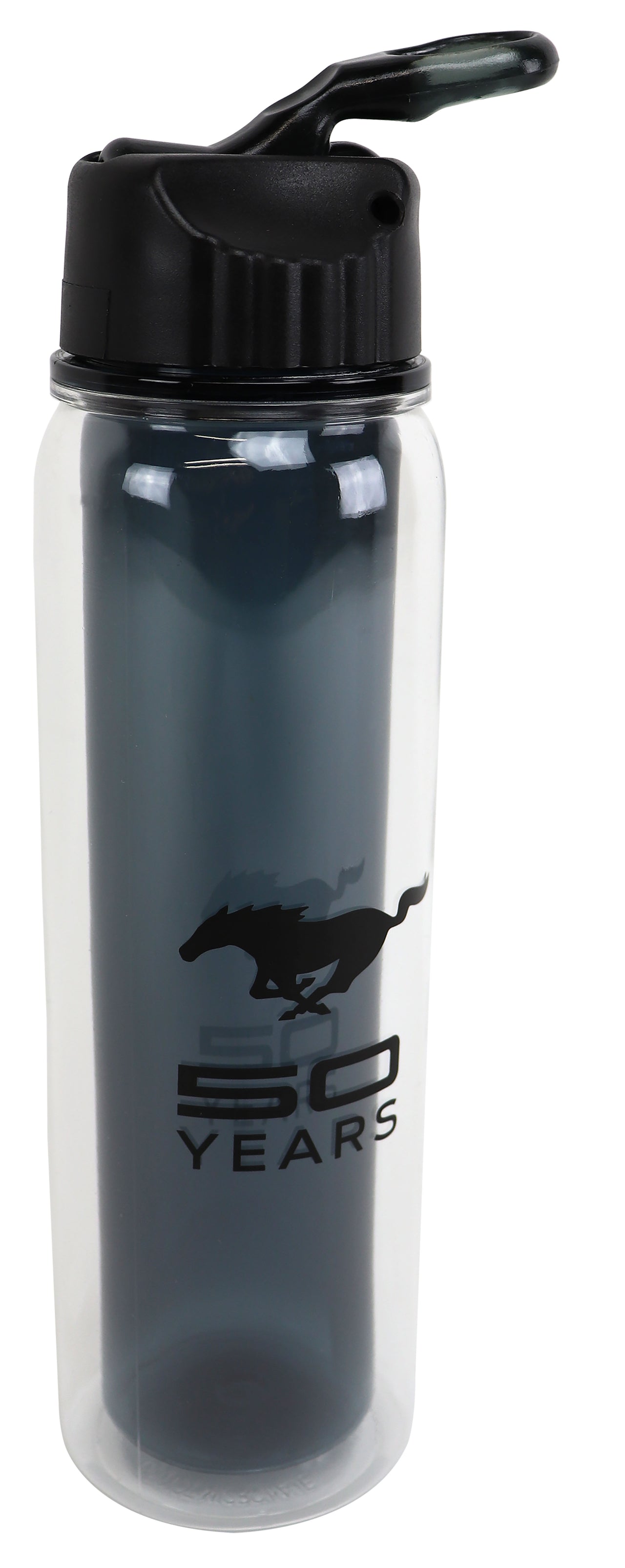 1953-2021 Universal WATER BOTTLE 17OZ GREY W/BLACK 50 - CA-MA5520-Corvette-Store-Online