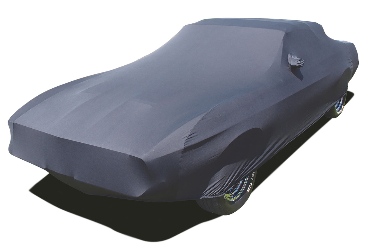 1971-1973 Mustang Onyx Indoor Car Cover - Black - Convertible - CA-MA60018-Classic-Auto-Store-Online
