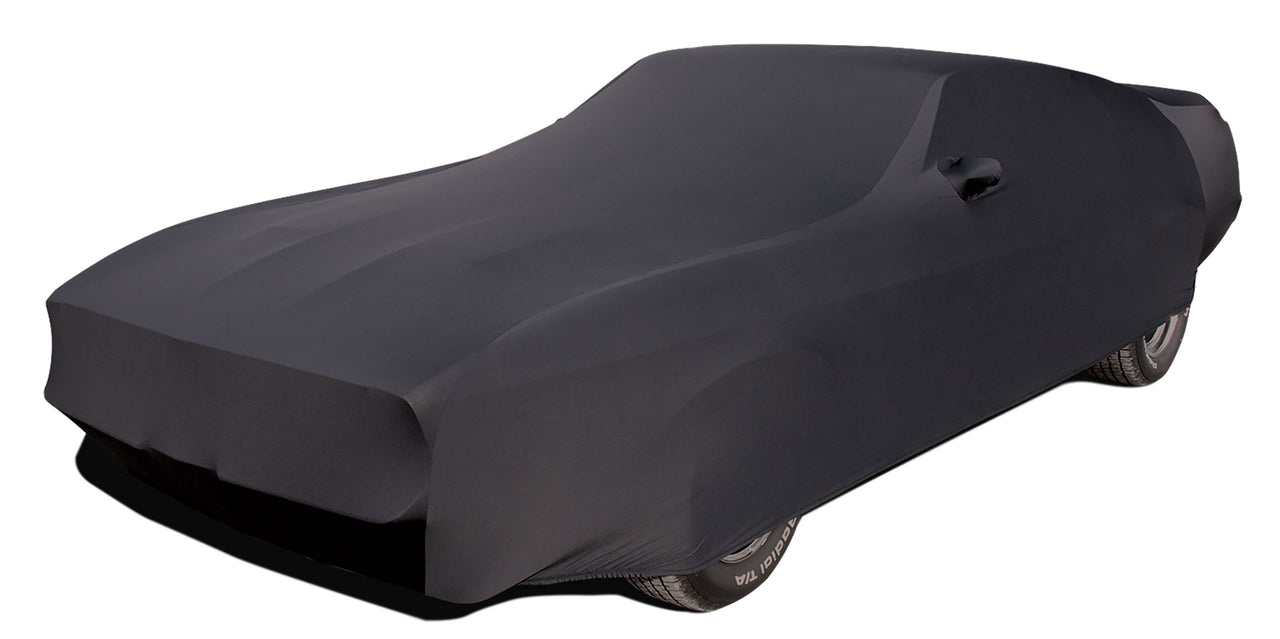 1971-1973 Mustang Onyx Indoor Car Cover - Black - Fastback - CA-MA60019-Classic-Auto-Store-Online
