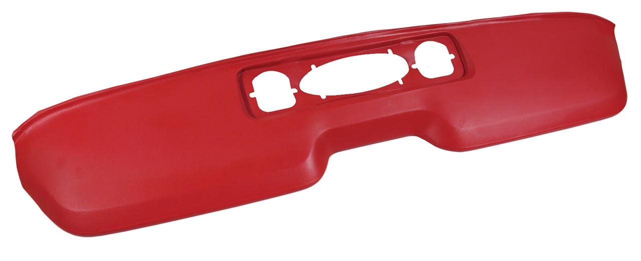 1964-1965 Mustang Dash Pad - Red - Urethane - CA-MA970AB-Classic-Auto-Store-Online