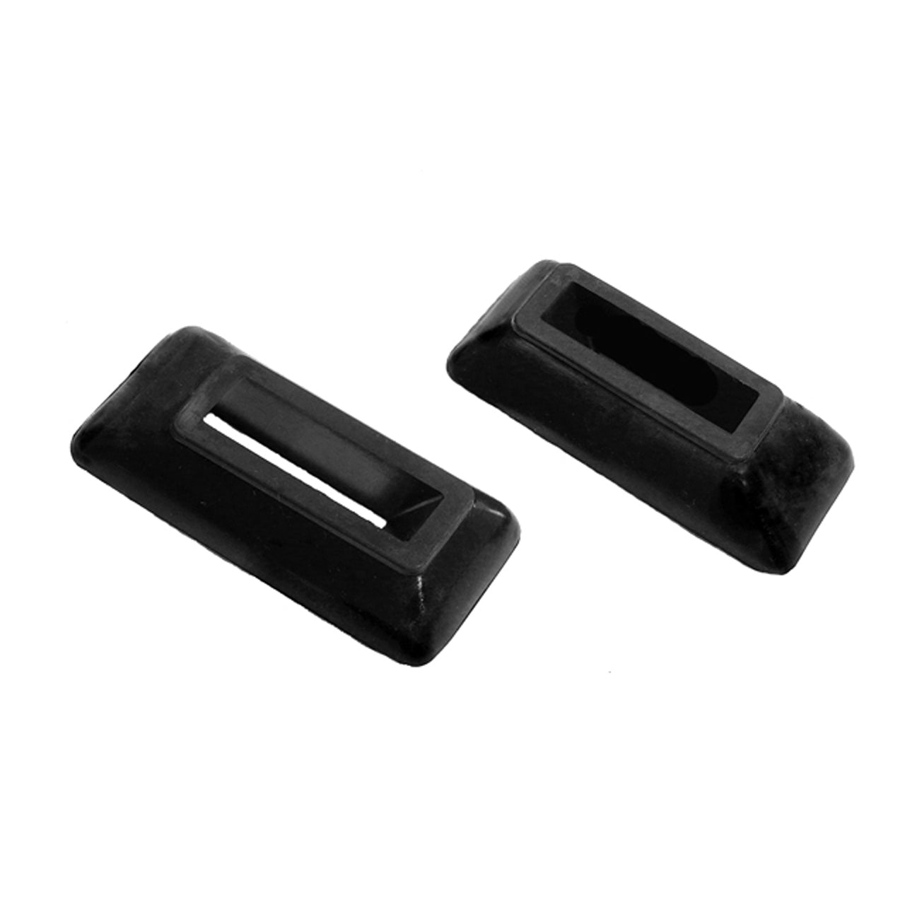 Mb 18 Windshield Post Bases 2-15/16" X 1-7/16" Pair R&L Mg Mga 1956-1962