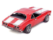 Model Kit 1968 Chevrolet Camaro Z/28 Red with White Stripes (Moderate Difficulty) Steel Model