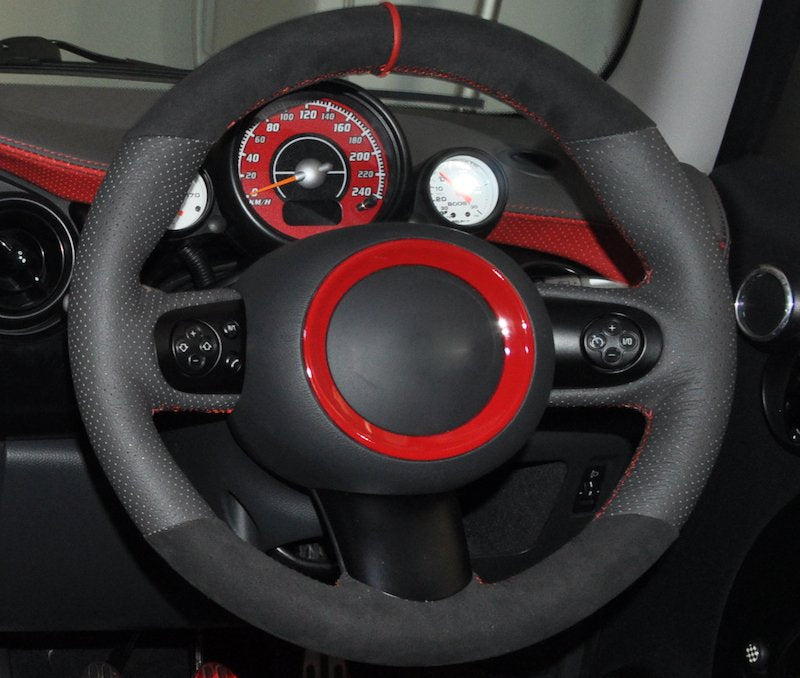 2001-06 MINI Cooper steering wheel cover - 3-spoke