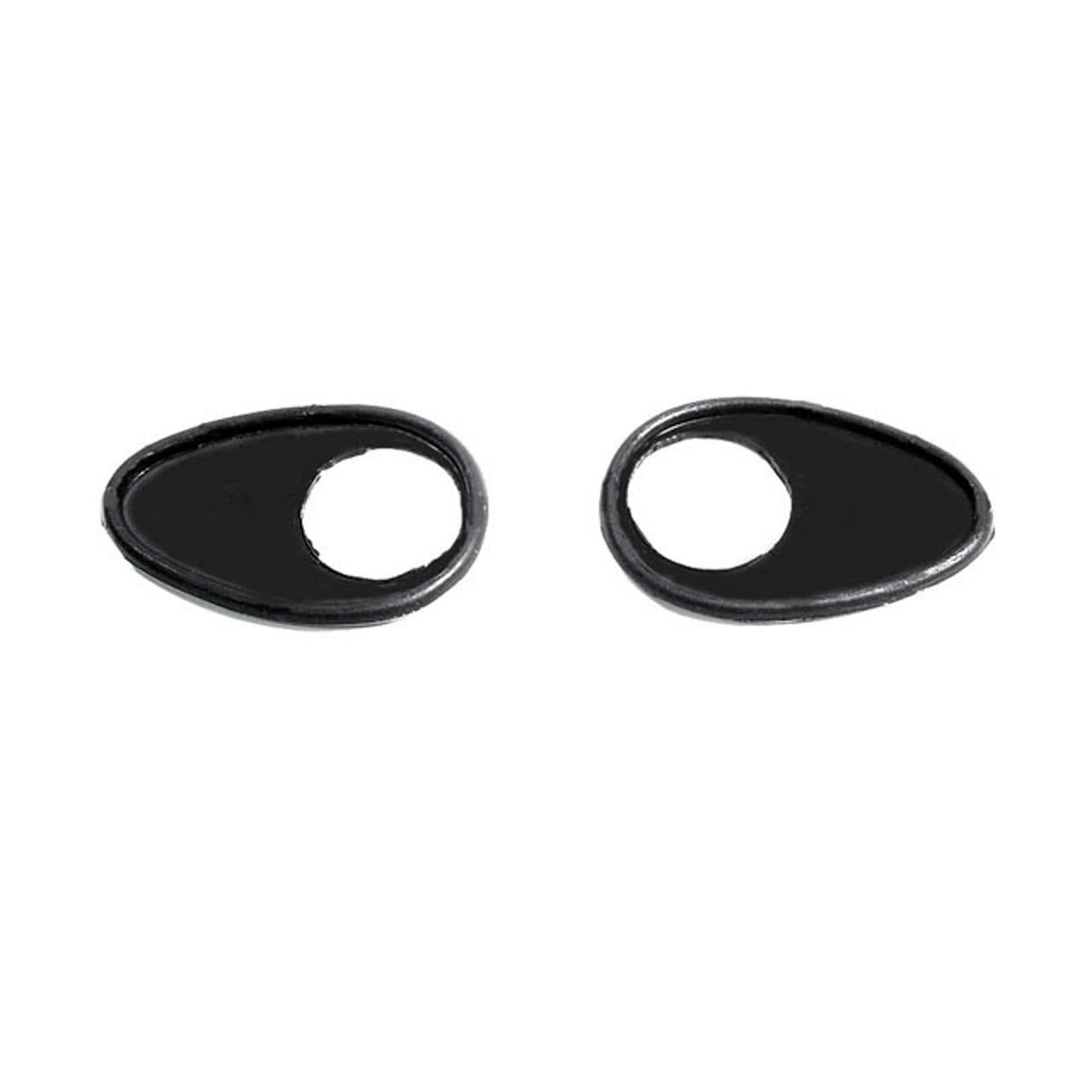 Mp 1009-F Door Lock Pads 1-3/8" Wide X 2" Long Pair Mercury Mercury 1950, Monterey 1950