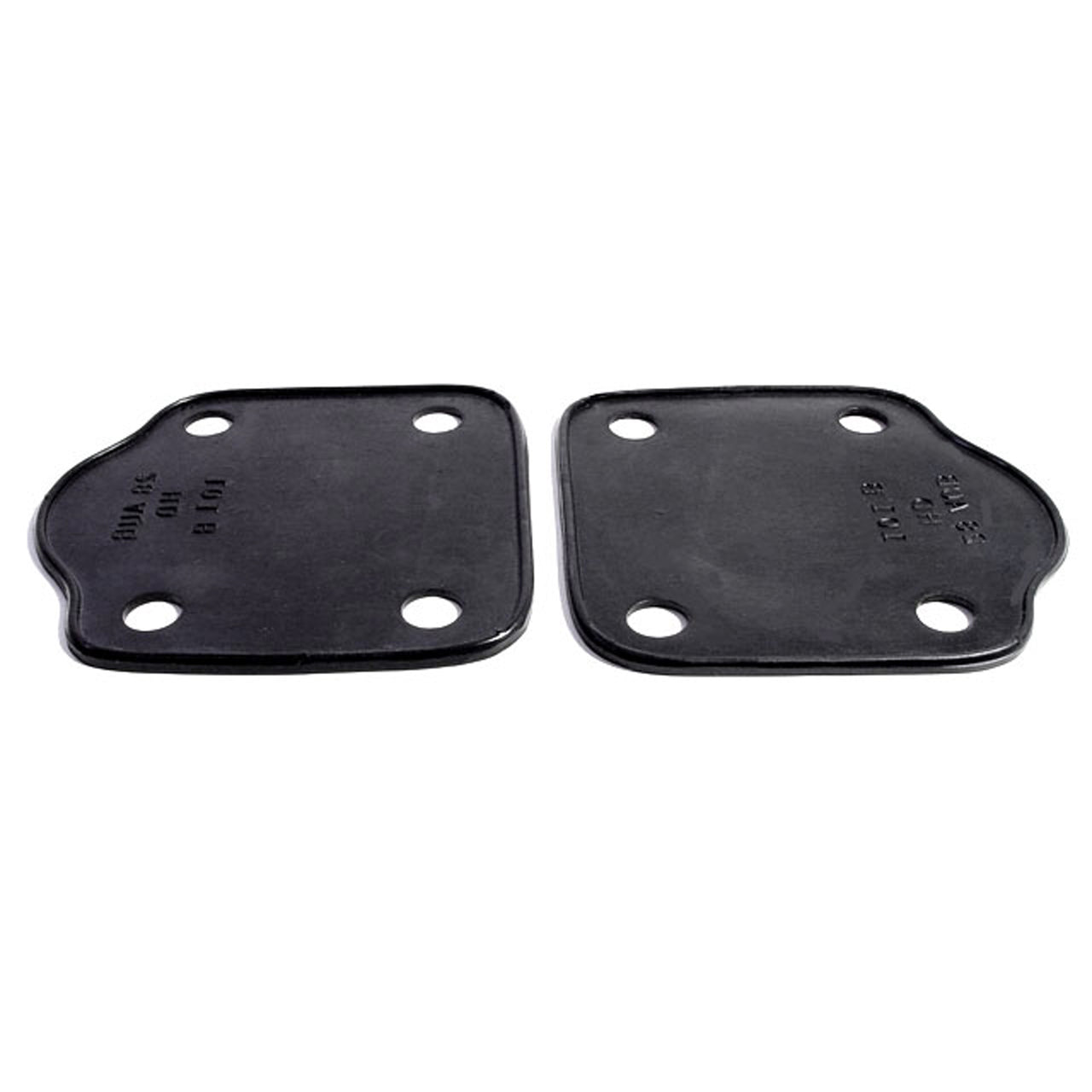 Mp 101-B Headlight Pads 4-5/8" Wide X 4-5/8" Long Pair Auburn Model 115 1928-1929, Model 120 1929, Model 125 1930, Model 6-66 1928, Model 6-80 1929