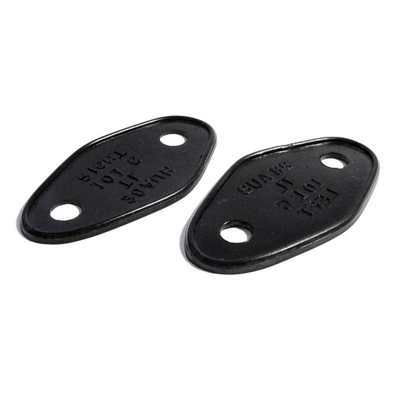 Mp 101-C Tail-Light Pads 2-1/8" Wide X 3-3/4" Long Pair R&L Auburn Model 115 1928-1929, Model 120 1929, Model 125 1930, Model 6-66 1928