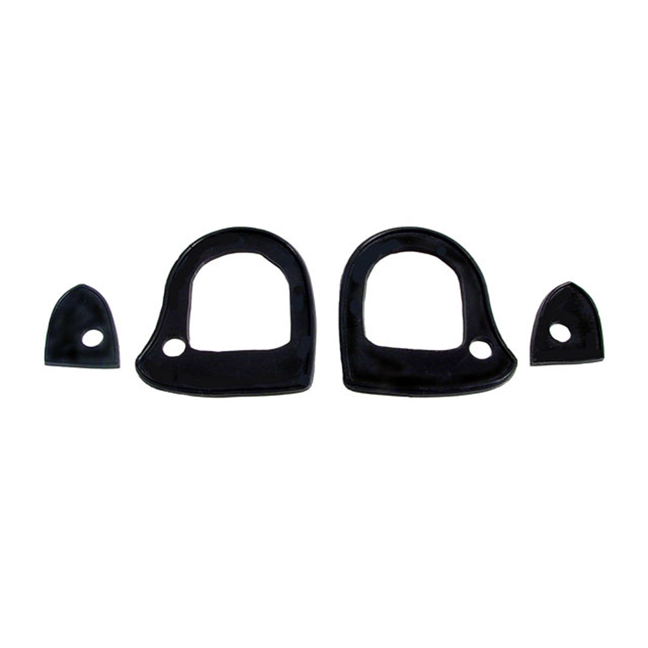 Mp 1050 Door Handle Pads 2-1/8" Long & 1-1/8" Long Set R&L Ford Mustang 1965-1966