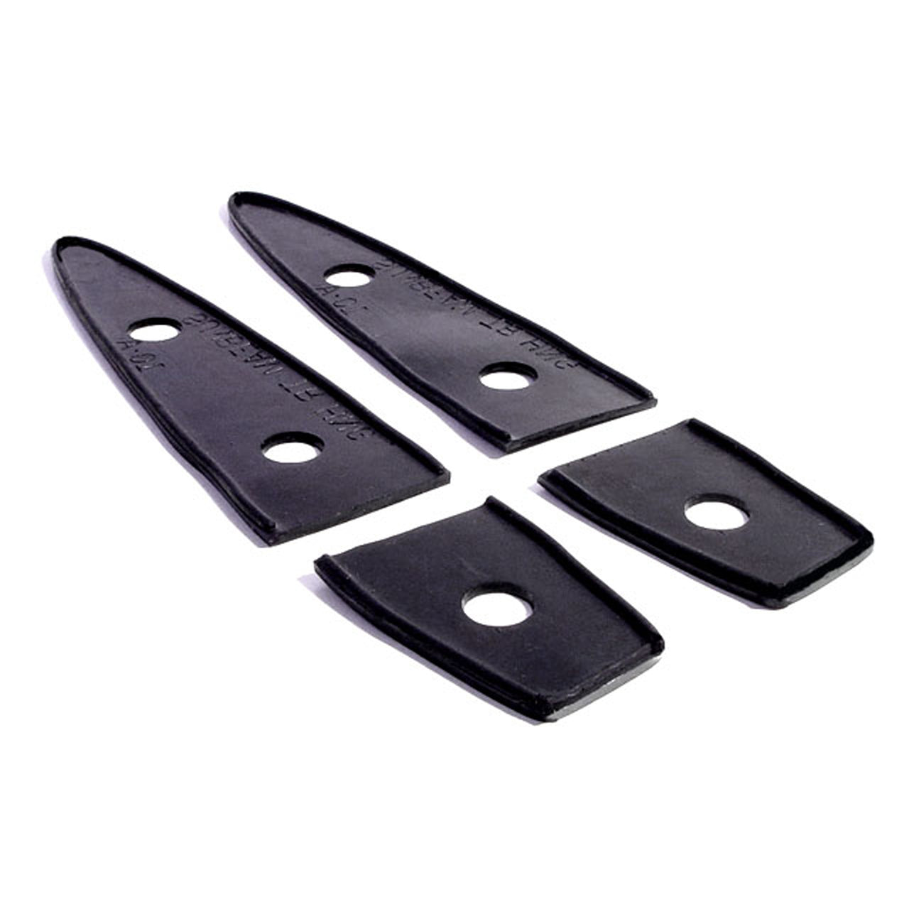 Mp 10-A Trunk Hinge Pads 1-3/8" Wide X 7-1/8" Long Sunbeam Alpine 1953-1975, Tiger 1964-1967