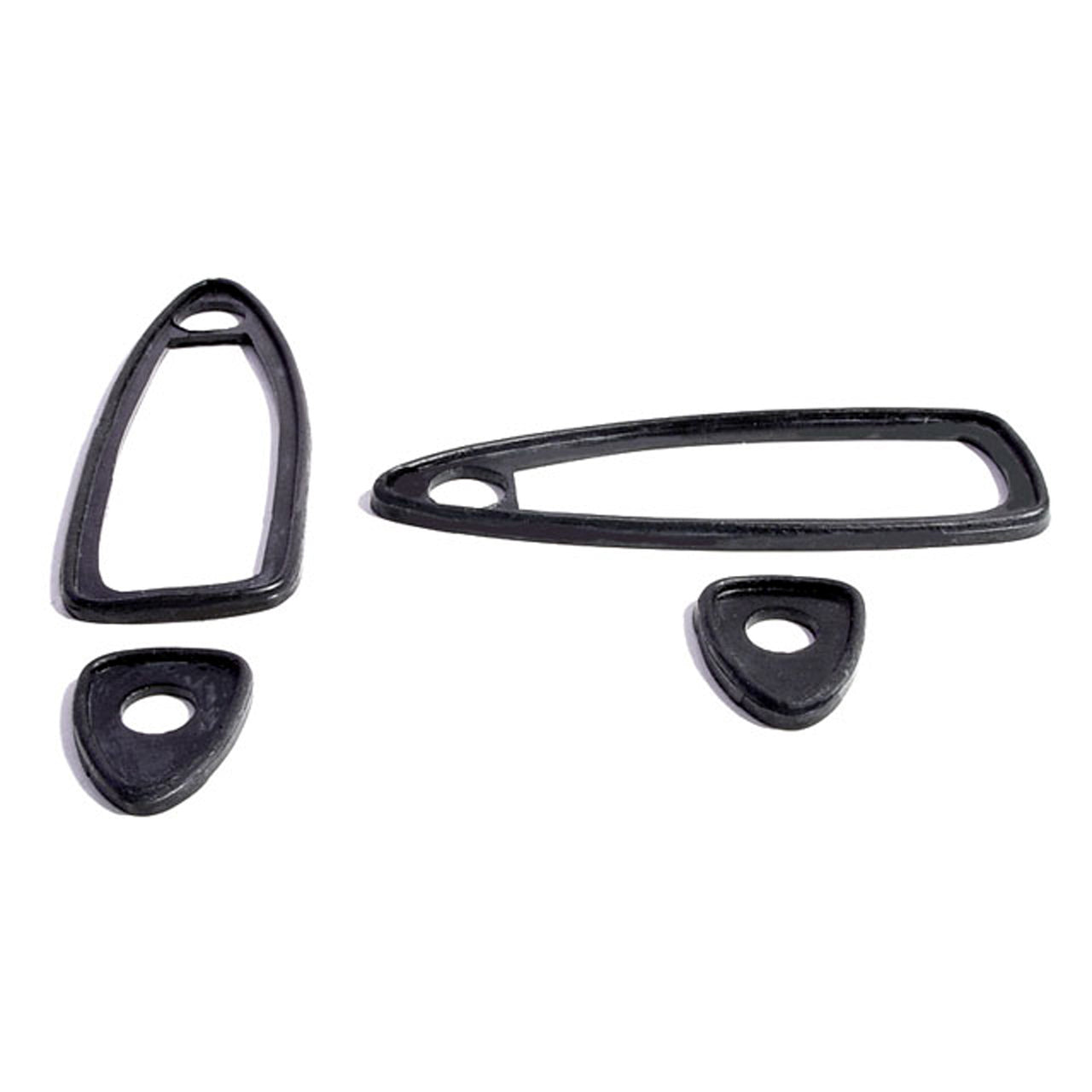 Mp 10-C Door Handle Pads 3-3/8" Wide X 1" Long 4-Piece Set R&L