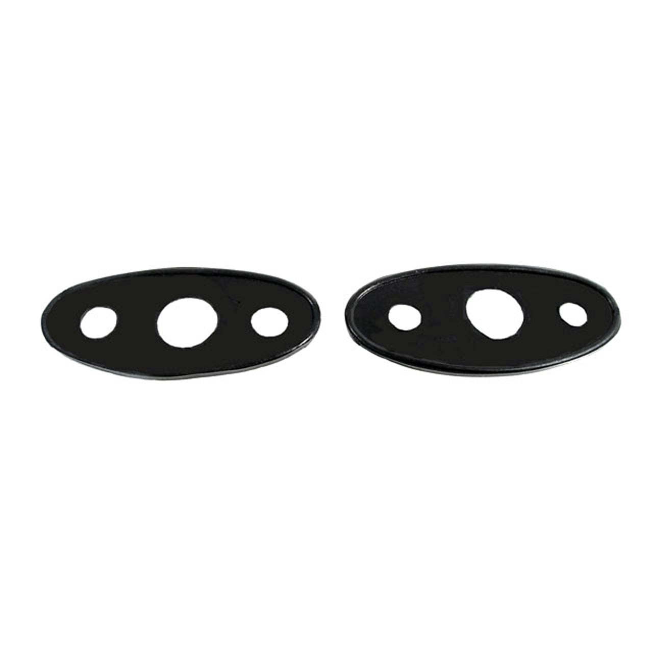 Mp 1108 Headlight Bar Pads 1-5/8" Wide X 3-5/8" Long Pair Nash Advanced 1932-1933, Ambassador 1932-1933, Big Six 1932-1933, Series 960 1932