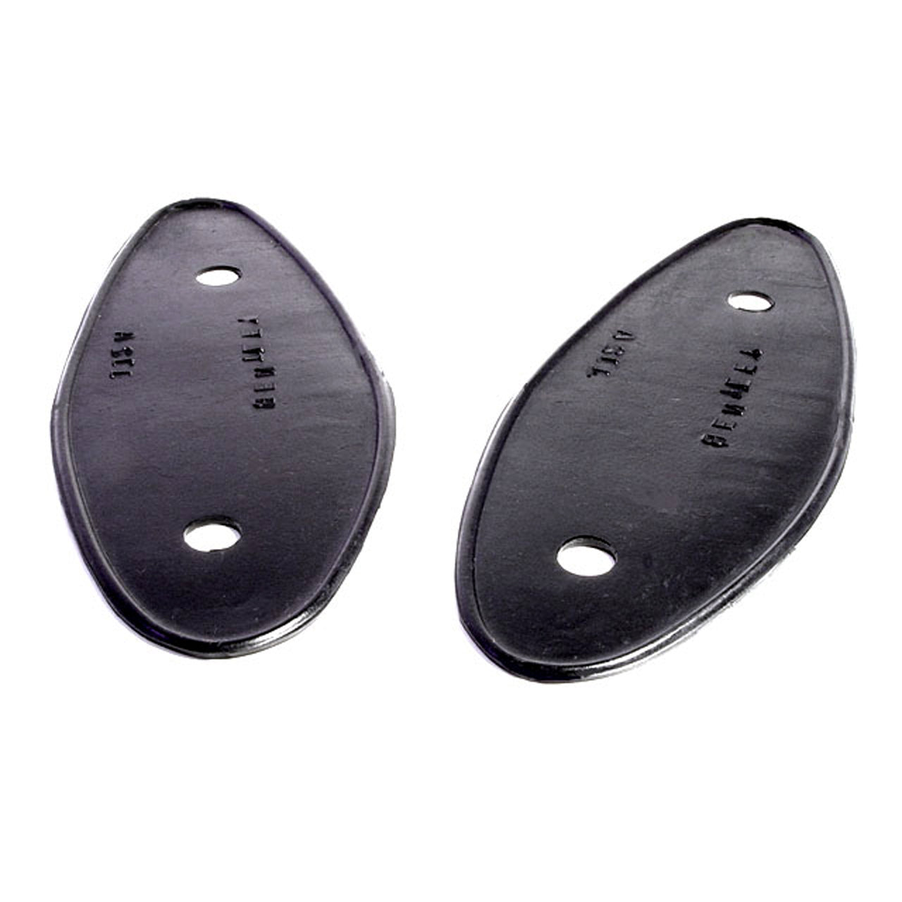 Mp 112-A Headlight Pads 3-3/8" Wide X 9" Long Pair Bentley 4 1/4-Litre 1938