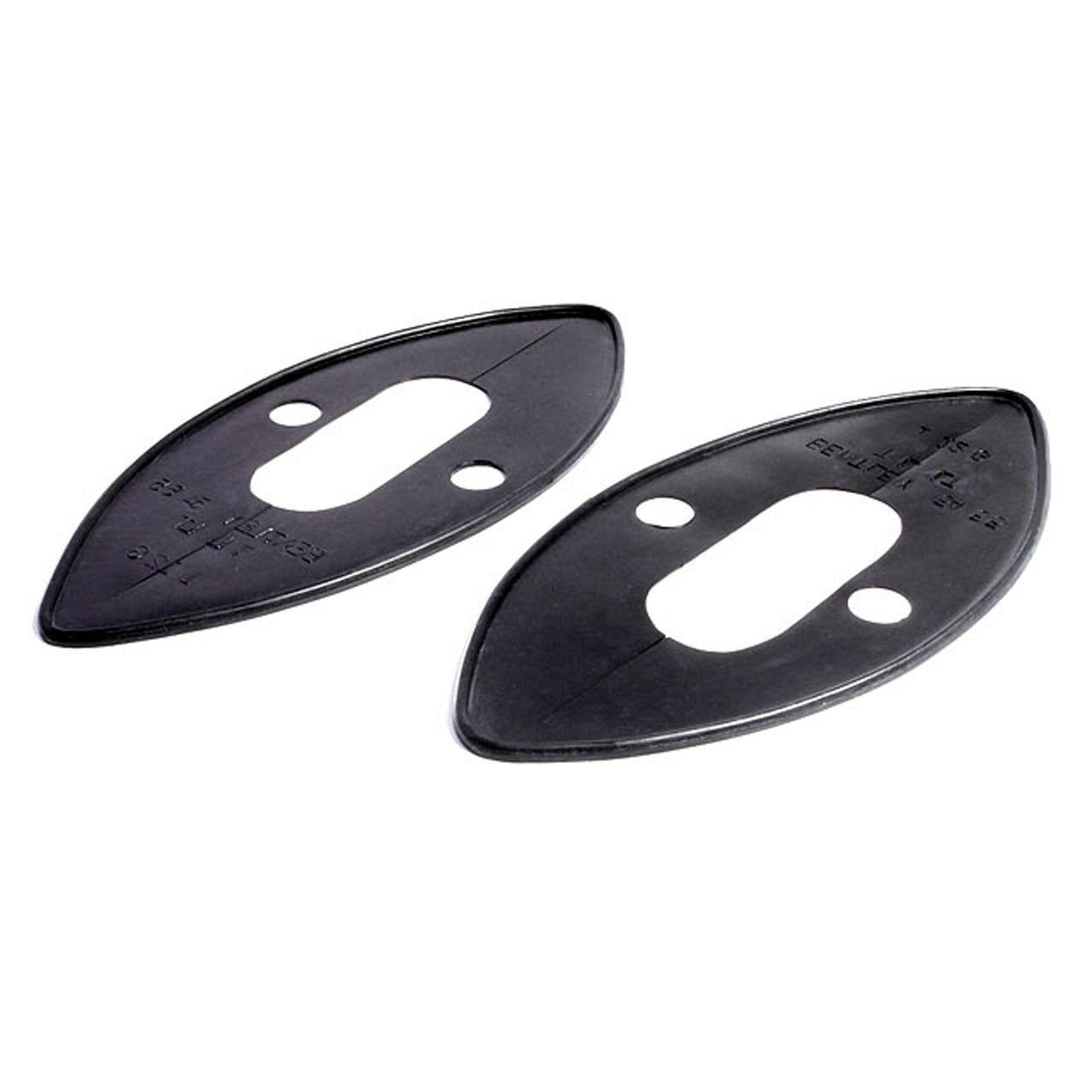 Mp 112-G Tail-Light Pads 3-5/8" Wide X 7-5/8" Long Pair Bentley Continental 1954-1955, Continental R 1955, R Type 1954, R-Type 1955, S1 Series 1955