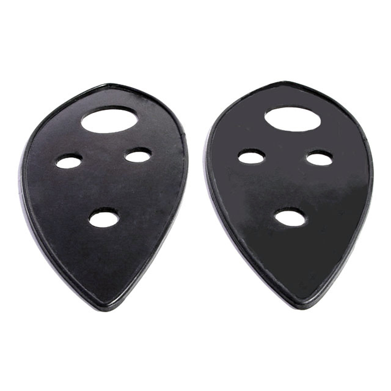 Mp 112-M Front Fender Side Light Pads 2-3/4" Wide X 6-3/8" Long Bentley 3 1/2-Litre 1933-1936, 3.5 Litre 1937, 4 1/4-Litre 1936-1939