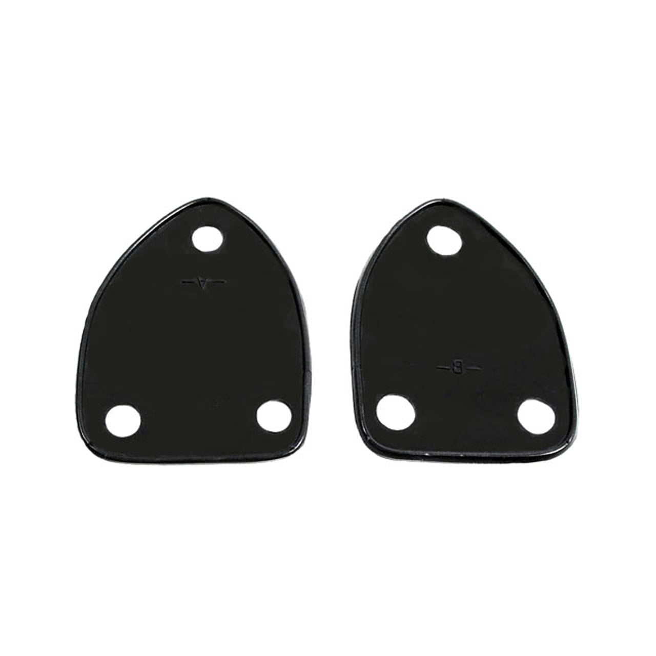 Mp 1205-B Spare Mount Pads 3-1/2" Wide X 4-5/8" Long Pair R&L Pierce-Arrow Model 1236 1933, Model 1240A 1934, Model 1242 1933