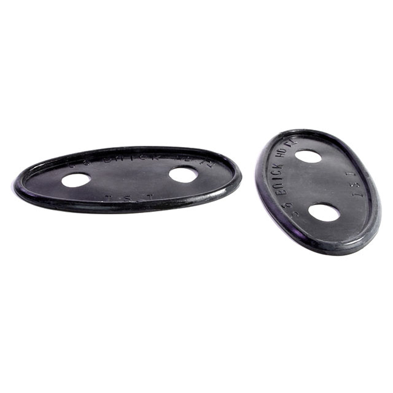 Mp 121 Headlight Bar Pads 2-1/2" Wide X 4-1/2" Long Pair Buick Series 116 1929, Series 121 1929, Series 129 1929