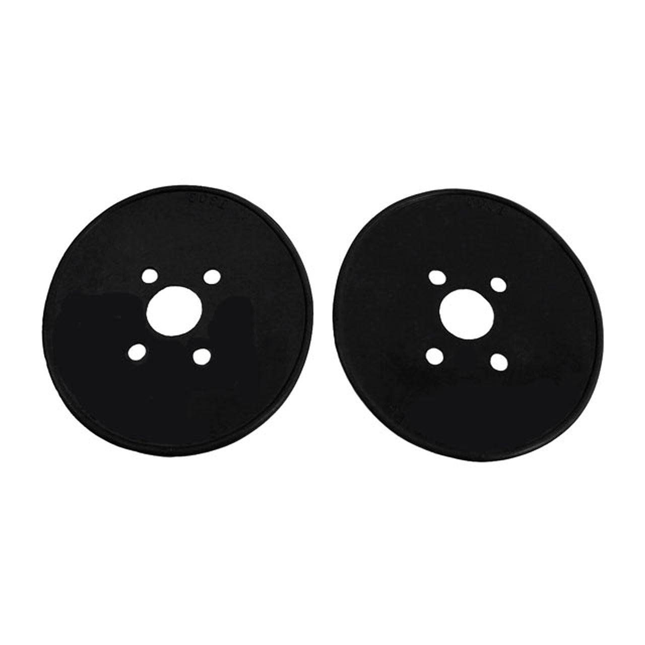 Mp 1303 Tail-Light Pads 5-1/4" Wide X 5-5/8" Long Pair Willys Jeepster 1948-1951
