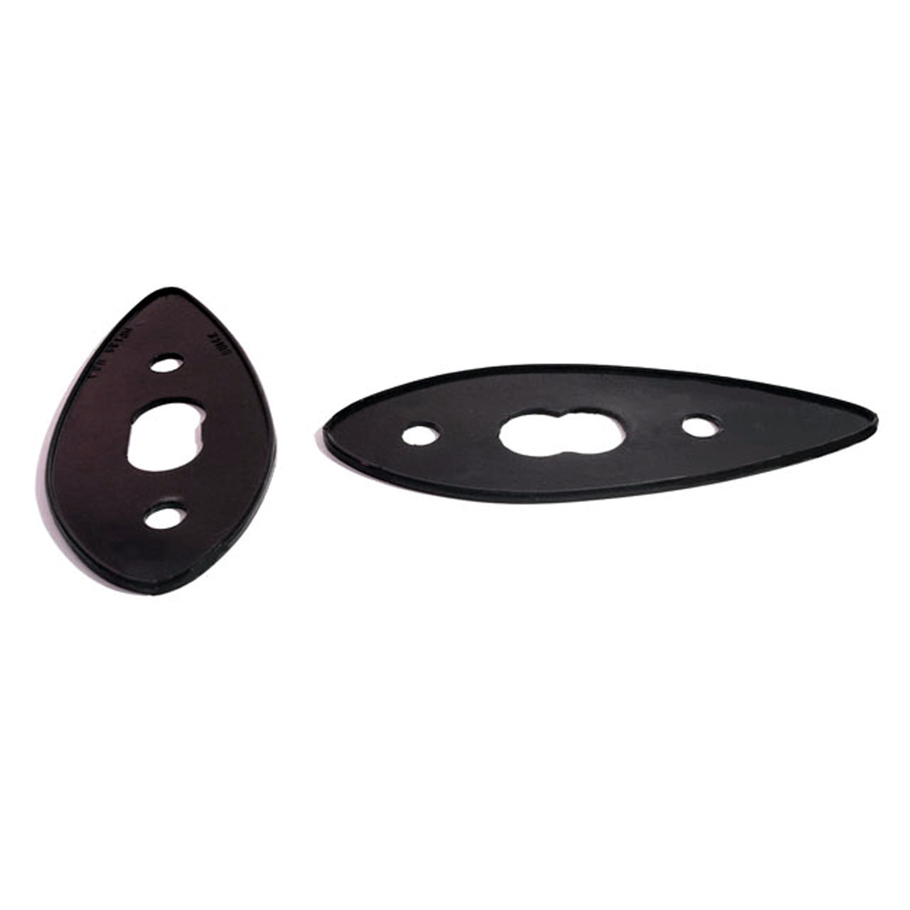 Mp 135 Tail-Light Pads 2-3/8" Wide X 5-5/8" Long Pair Buick Century Series 60 1936, Limited Series 90 1936, Roadmaster Series 80 1936