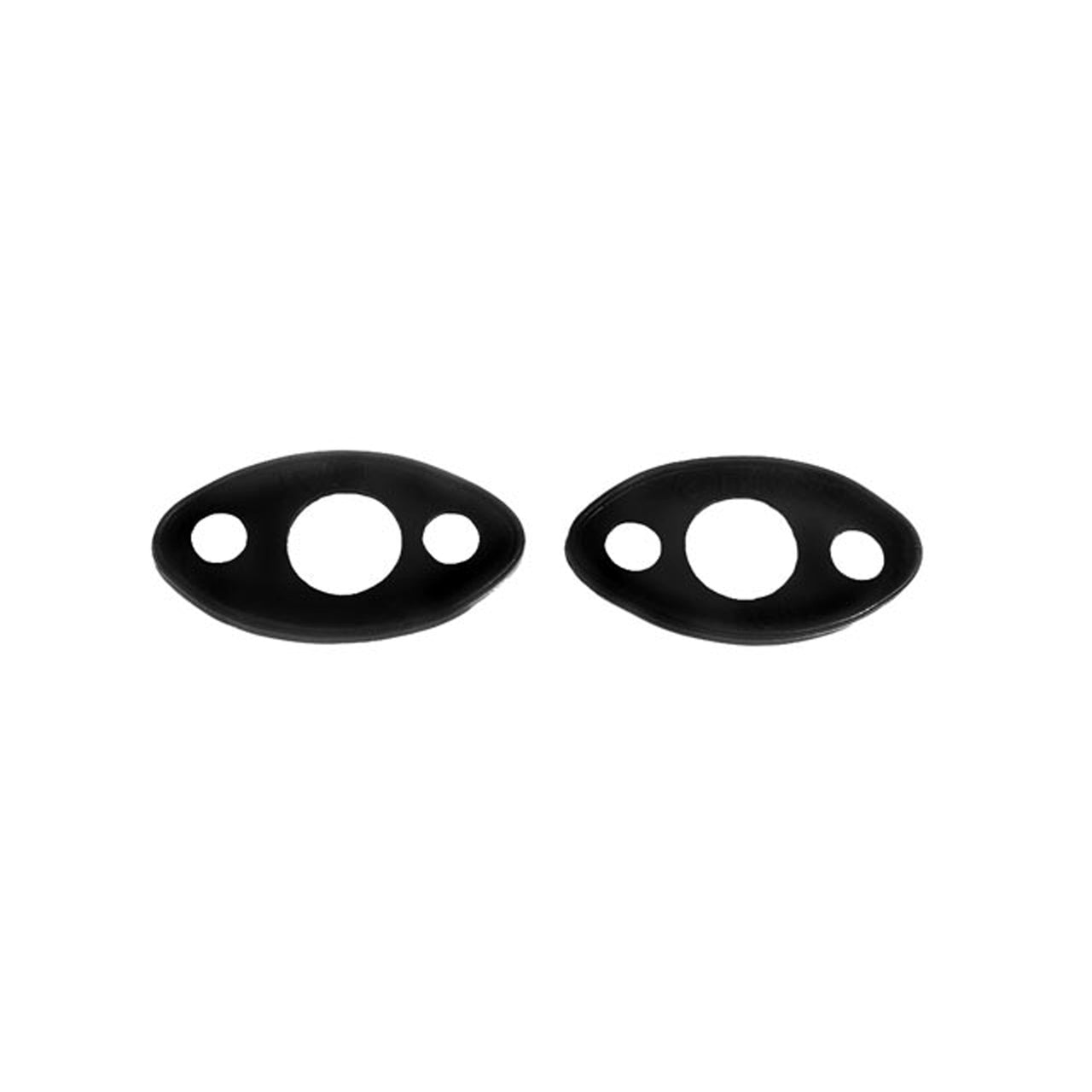 Mp 1404 Door Handle Pads 1-1/2" Wide X 2-5/8" Long Pair Singer 4A 1950-1951, 4Ab 1951-1952, 4Ad 1951-1956, Nine 1949, Sm 1500 1949, Sm1500 1950-1954