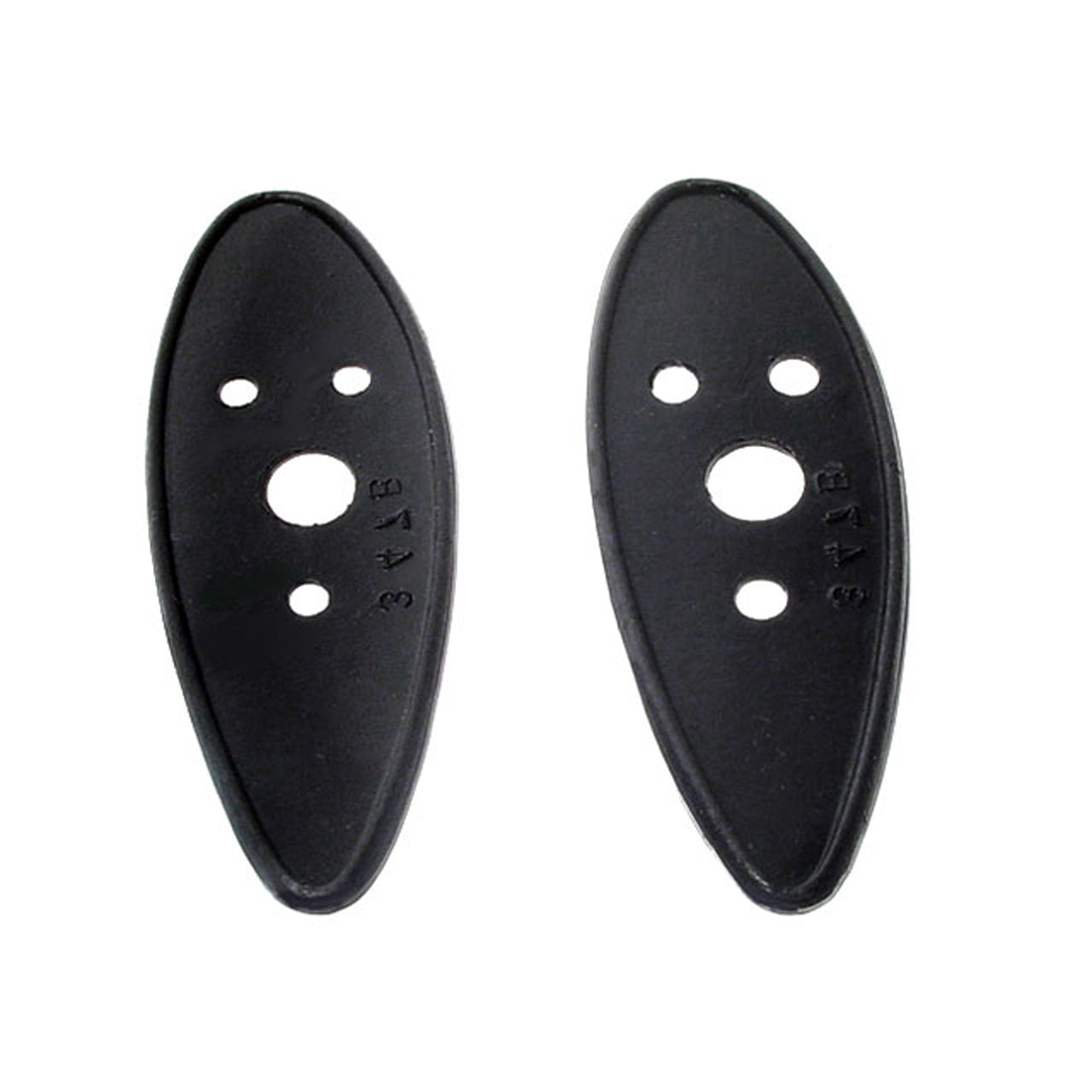 Mp 347-B Tail-Light Pads 2-1/8" Wide X 5-3/4" Long Pair Cadillac Fisher 1932-1933, Fleetwood 1932-1933