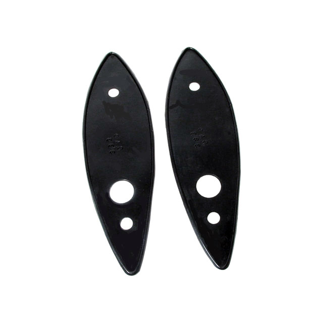 Mp 383 Headlight Pads 3-1/4" Wide X 11" Long Pair Cadillac Series 60 1936, Series 70 1936, Series 75 1936, Series 80 1936, Series 85 1936