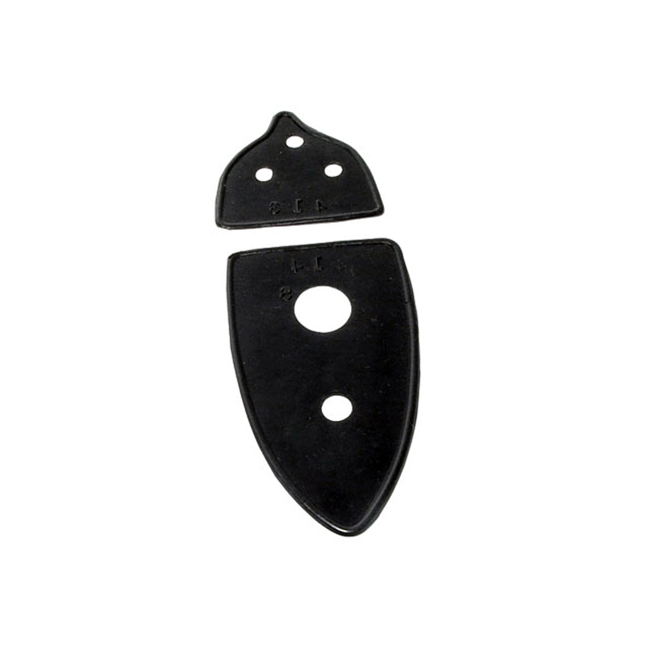 Mp 413-414 Trunk Clasp Pads 2-1/2" Wide X 6-7/8" Long Set Cadillac Fisher 1932-1933, Fleetwood 1932-1933