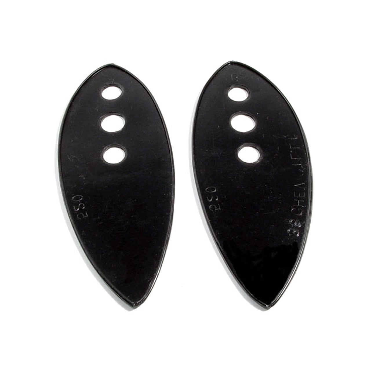 Mp 520-Pair Tail-Light Pads 2-3/8" Wide X 6" Long Pair Chevrolet Master 1935-1936, Standard 1935-1936