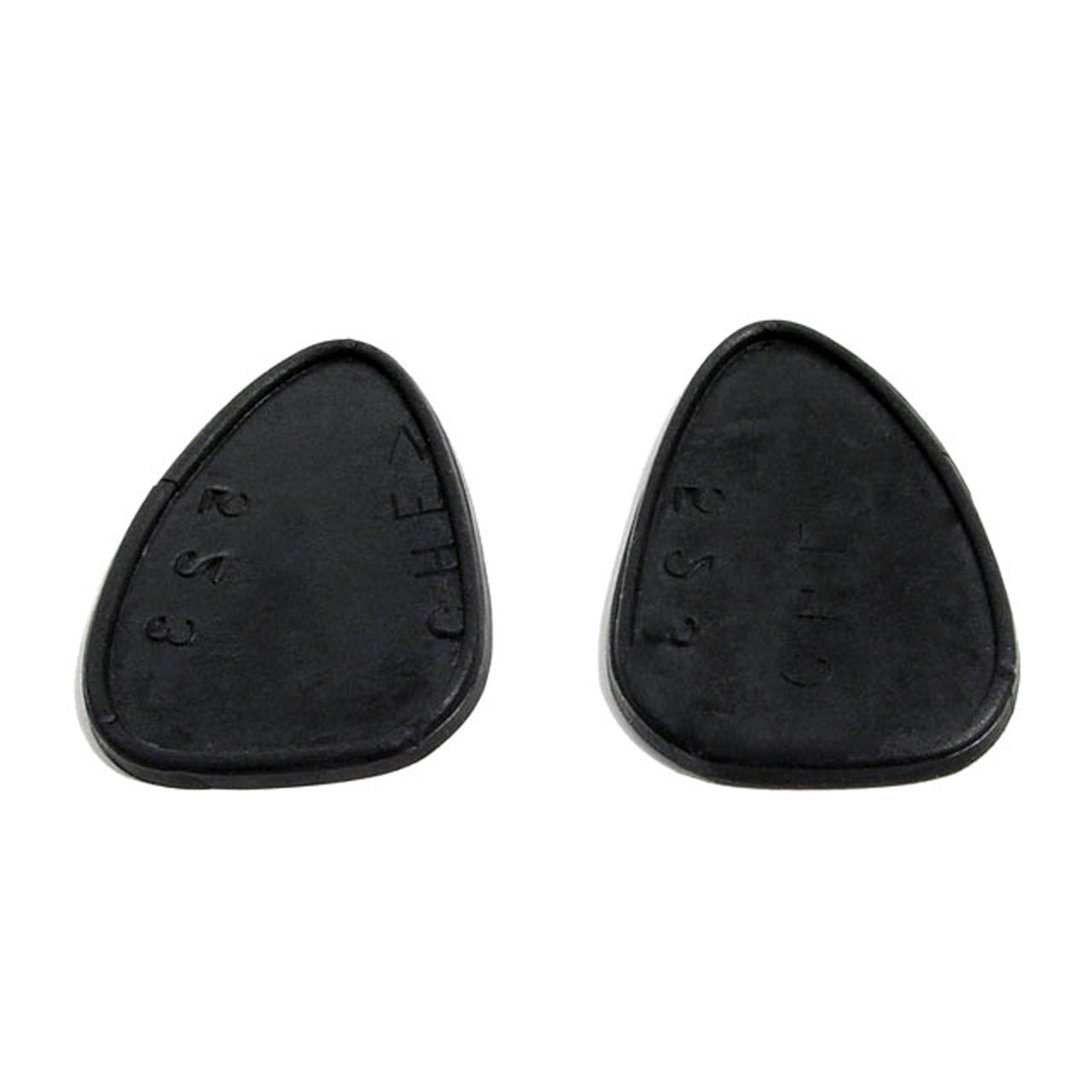 Mp 523 Headlight Pads 1-5/8" Wide X 2-1/4" Long Pair Chevrolet Master 1935, Standard 1935