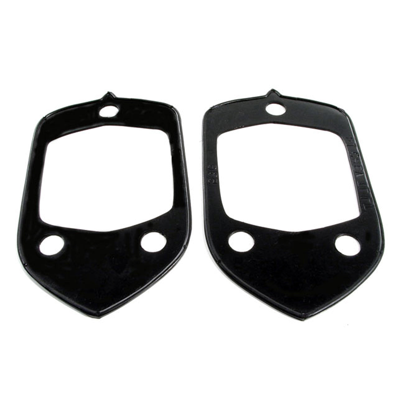 Mp 536 Tail-Light Pads 3-7/8" Wide X 6-5/8" Long Pair Chevrolet Bel Air 1951-1952, Fleetline 1951-1952, Styleline Deluxe 1951-1952