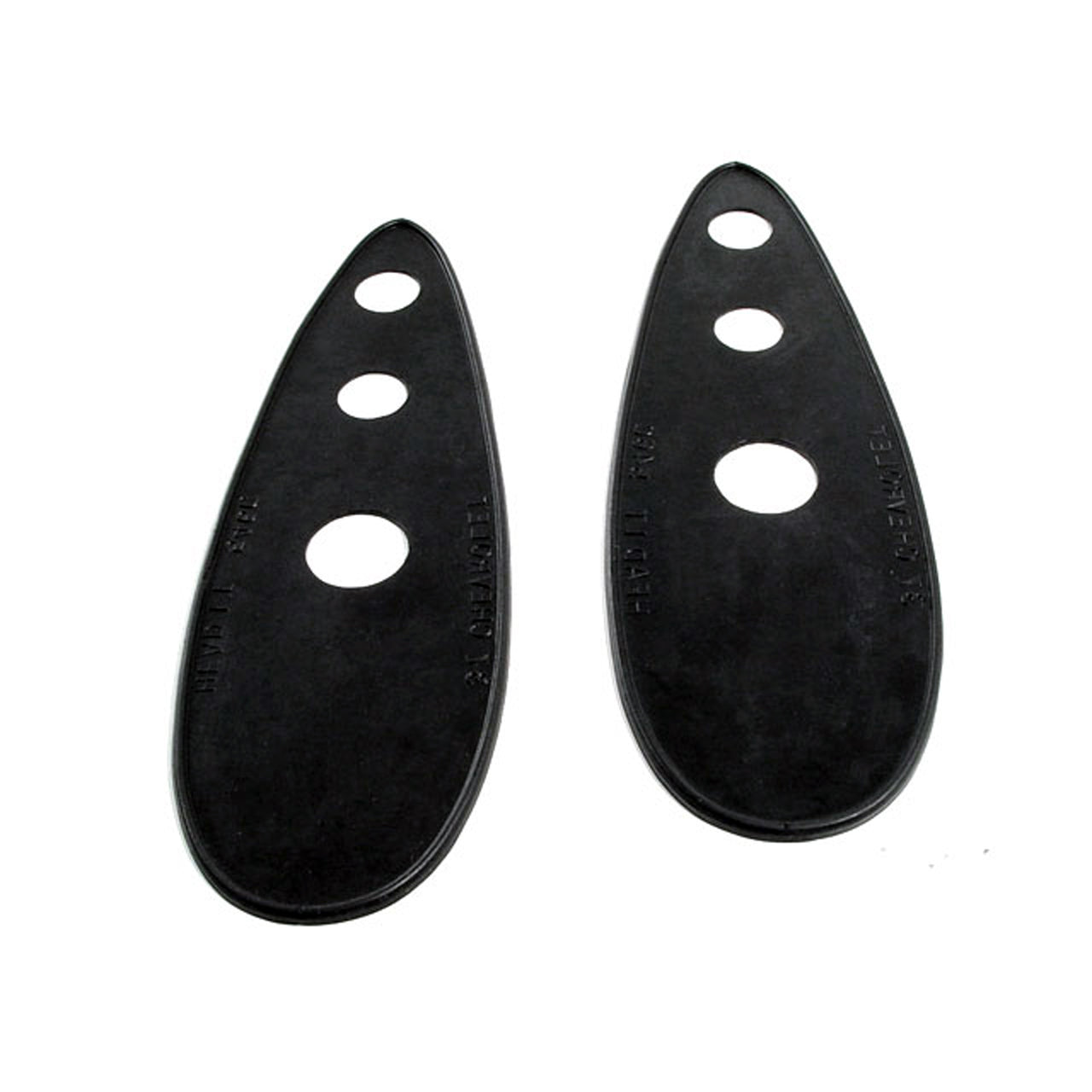 Mp 546-C Headlight Pads 3" Wide X 9-5/8" Long Pair Chevrolet Master 1937, Master Deluxe 1937