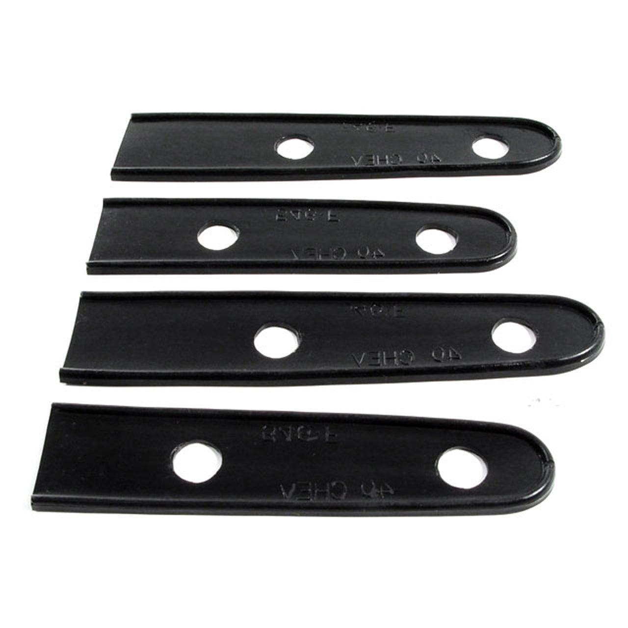 Mp 546-F Trunk Hinge Pads 1-3/8" Wide X 11-3/8" Long 4-Piece Set Chevrolet Master 85 1940, Special Deluxe 1940