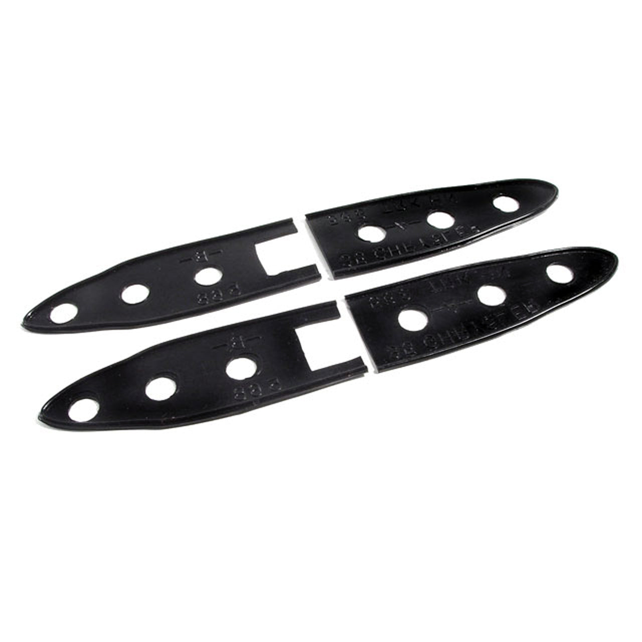 Mp 568 Trunk Hinge Pads 1-7/8" Wide X 8" Long 4-Piece Set Chrysler Airflow 1934-1935, Airstream Deluxe Series Cz 1935, Airstream Series C-6 1935