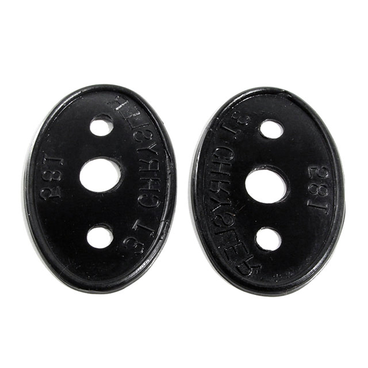 Mp 581 Door Handle Pads 1-5/8" Wide X 2-1/2" Long Pair Chrysler Imperial 1931, Series 66 1931, Series 70 1931, Series Cd 1931