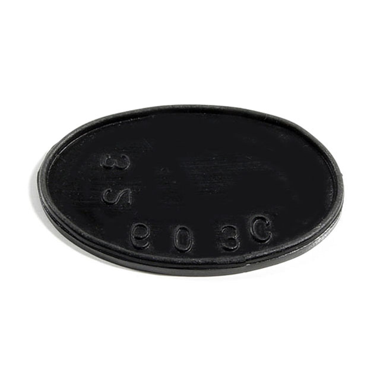 Mp 603-C Rumble Seat Handle Pad 1-1/2" Wide X 2-1/4" Long Each Chrysler Imperial 1931, Imperial Custom Series Cl 1932, Series 66 1931