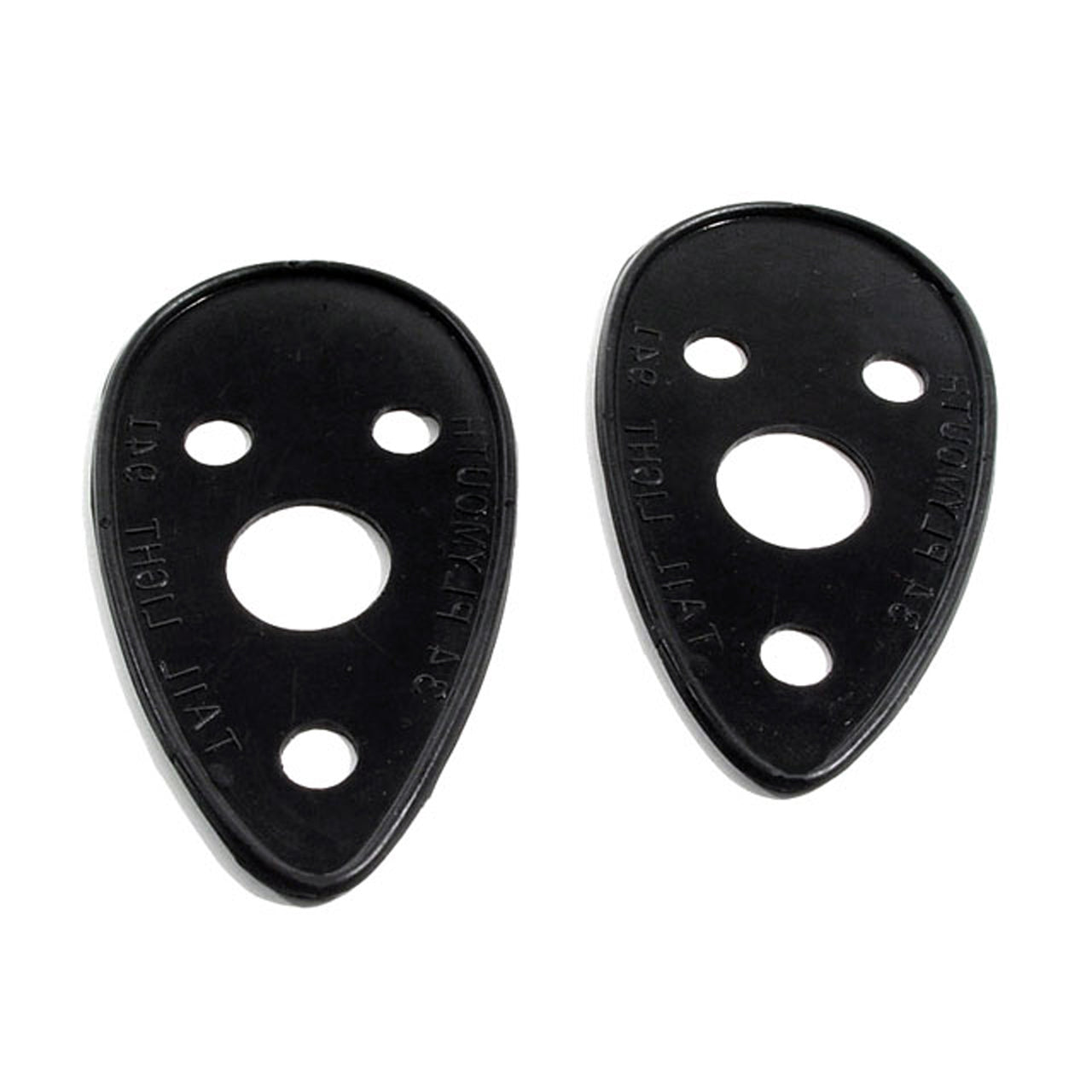 Mp 641 Headlight Bar Pads 2-1/8" Wide X 4-3/4" Long Pair Dodge Series Dk 1932, Series Dl 1932, Series Dm 1932