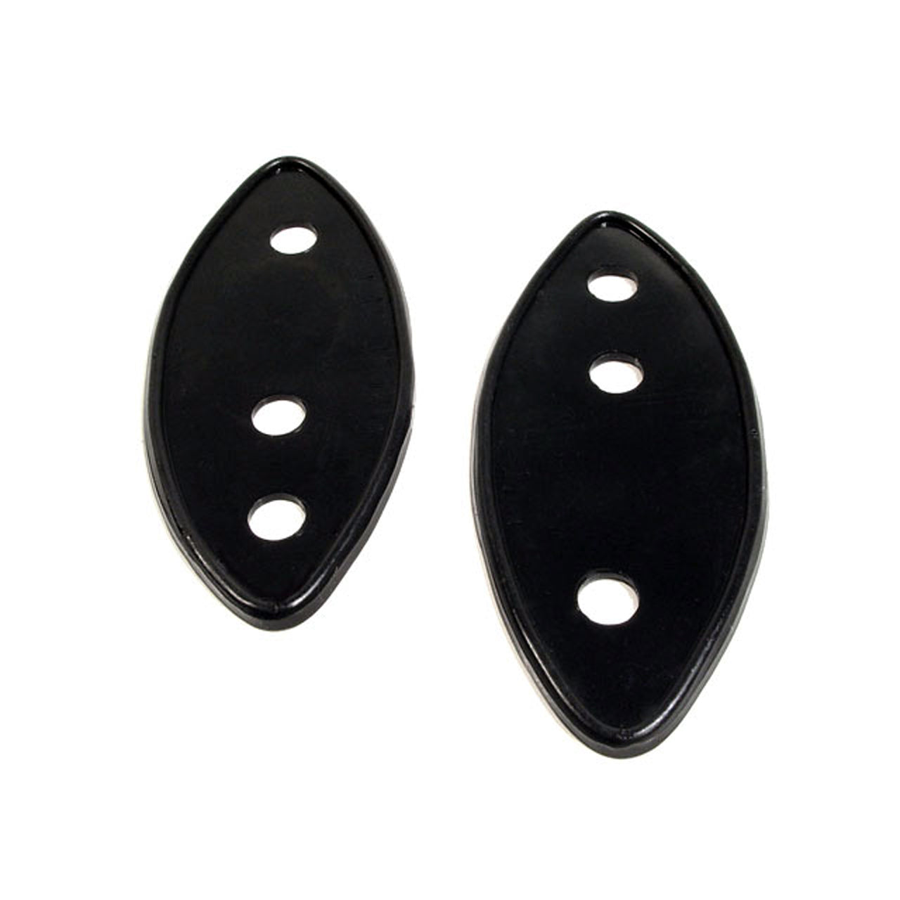 Mp 644 Tail-Light Pads 2-1/4" Wide X 5-1/4" Long Pair Dodge Series D-2 1936, Series D-3 1936, Series D-4 1936, Series Du 1935, Series Dv 1935